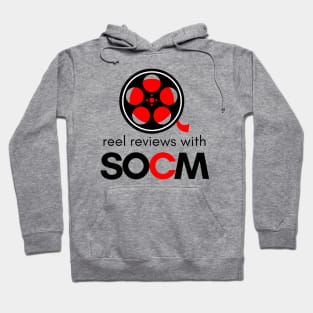 Reel Reviews with SOCM Black Text Version (YouTube Movie Review Show) T-Shirt Hoodie